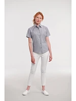 Halenka Oxford s krátkým rukávem 11. black model 22475330 - Russell Athletic Halenka Oxford s krátkým rukávem 11. black model 22475330 - Russell Athletic