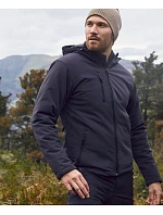 Padded Hooded Softshell Men Pánská zateplená softshellová bunda s kapucí model 22454916 fog green - Clique Padded Hooded Softshell Men Pánská zateplená softshellová bunda s kapucí model 22454916 fog green - Clique
