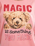 Kouzelná halenka s meruňkovým potiskem