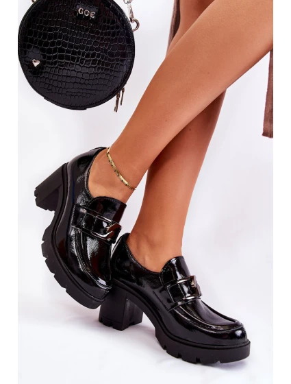Elegantní boty na Se  Černe model 21593193 - Boto