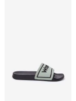 Pánské Pantofle WRANGLER AVERELL SLIDER MEN LOW 20251042.52D Světle Zelené