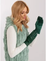 Rękawiczki AT RK model 19367615 ciemny zielony - FPrice