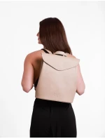 Dámský kožený batoh Vuch Joanna Leather Beige