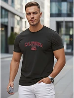 Pánské bavlněné tričko s potiskem „California“, černé, FashionStreet NX5140R Pánské bavlněné tričko s potiskem „California“, černé, FashionStreet NX5140R