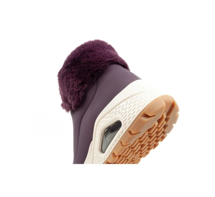Skechers Uno Rugged dámská sportovní obuv zateplené boty zimní fialové dámské