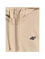 Pánská mikina 4F 4FRSS26TSWSM3106-30S na zip s kapucí