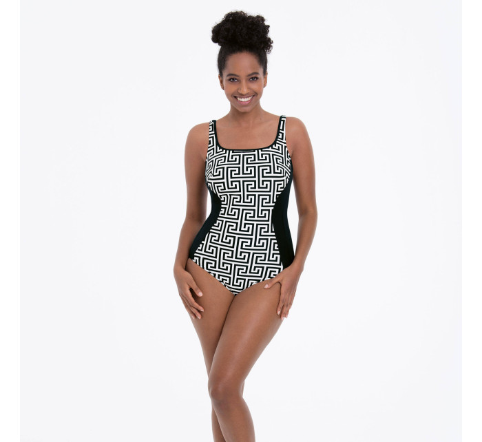 Style Togo Care-jednodílné plavky 6220 černobílá - Anita Care