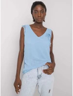 Dámský top DHJ TP model 17355622 světle modrá - FPrice