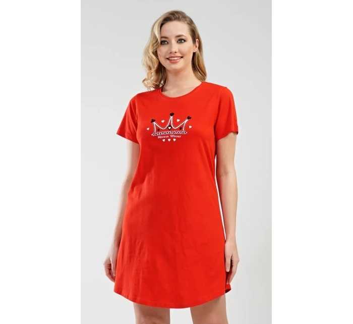 Dámská noční košile s krátkým rukávem model 17360644 - Vienetta