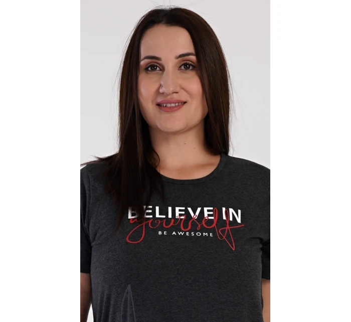 Dámská noční košile s krátkým rukávem model 19584942 - Vienetta