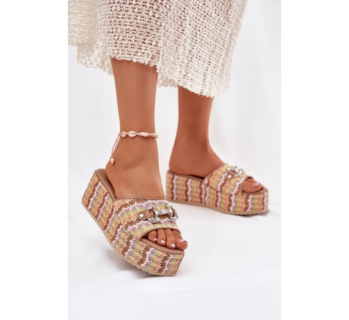 Pantofle model 213949 Step in style Pantofle model 213949 Step in style