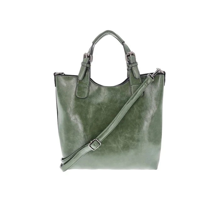 Originální dámská kabelka khaki ZEBWS - Ines Delaure