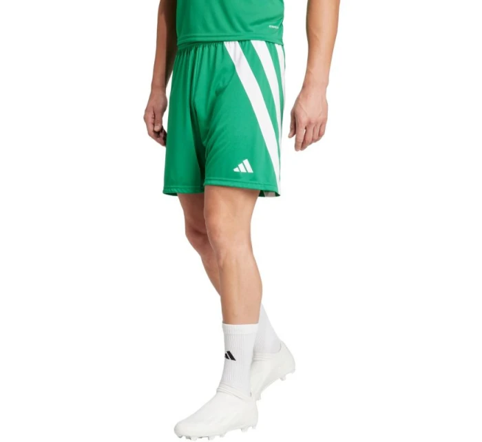Pánské šortky adidas Fortore 23 zeleno-bílé IQ3209 Pánské šortky adidas Fortore 23 zeleno-bílé IQ3209