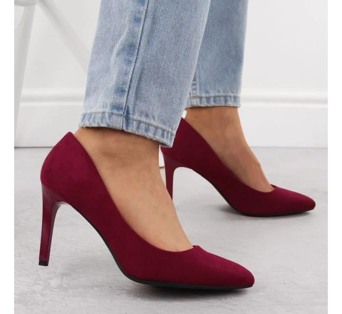 Semišové lodičky Sergio Leone 1339 W SK428C