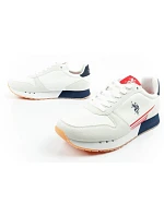 U.S. Polo Assn sportovní boty tenisky pánské módní pohodlné bílé