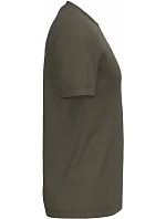 K Pánské bio IC tričko dark khaki model 22439574 - Kariban
