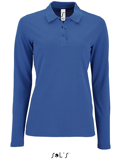 SOL'S Perfect LSL Women Dámské piqué polo s dlouhým rukávem 25.2083 royal blue SOL'S Perfect LSL Women Dámské piqué polo s dlouhým rukávem 25.2083 royal blue