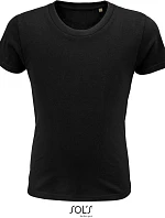 SOL'S Pioneer Kids Dětské tričko z bio bavlny 25.3578 deep black