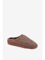 Pánské hnědé pantofle model 21793951 - Boto Pánské hnědé pantofle model 21793951 - Boto