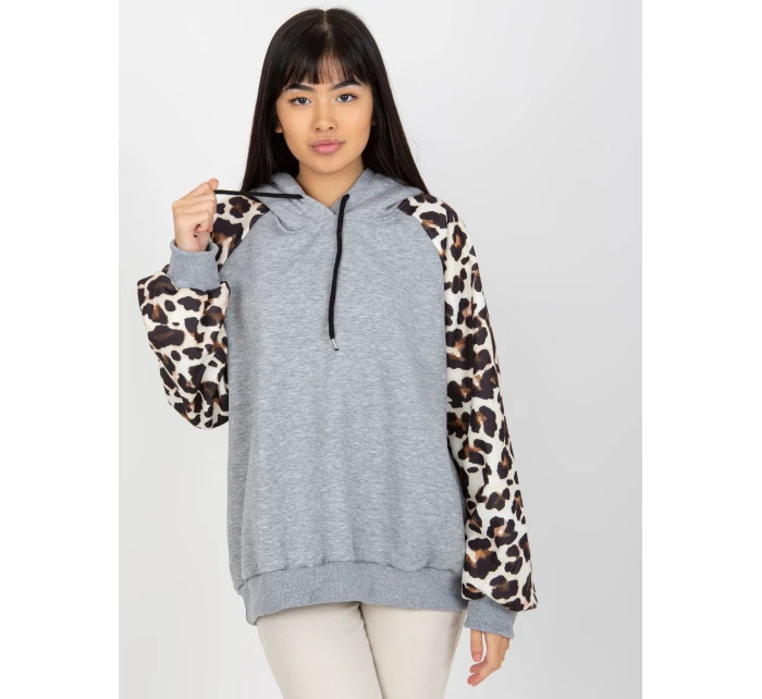 Mikina EM BL model 17843729 šedá - FPrice Mikina EM BL model 17843729 šedá - FPrice