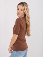 Sweter PM SW B model 21821378 jasny brązowy - FPrice