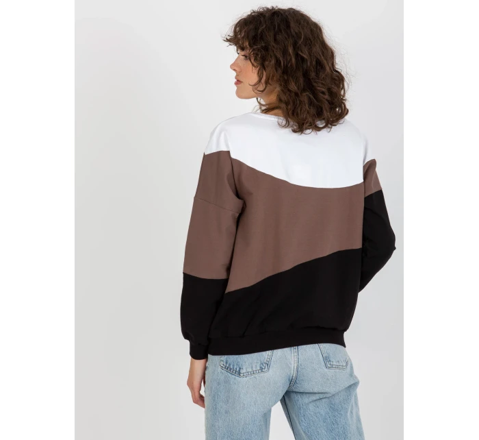 Mikina RV BL 8430.61P bílá a černá