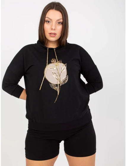 Bluzka RV BZ model 21786312 czarny - FPrice Bluzka RV BZ model 21786312 czarny - FPrice