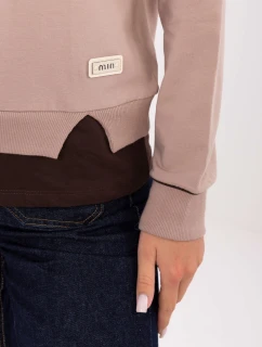 Bluzka RV BZ model 21406720 ciemny bezowy - FPrice