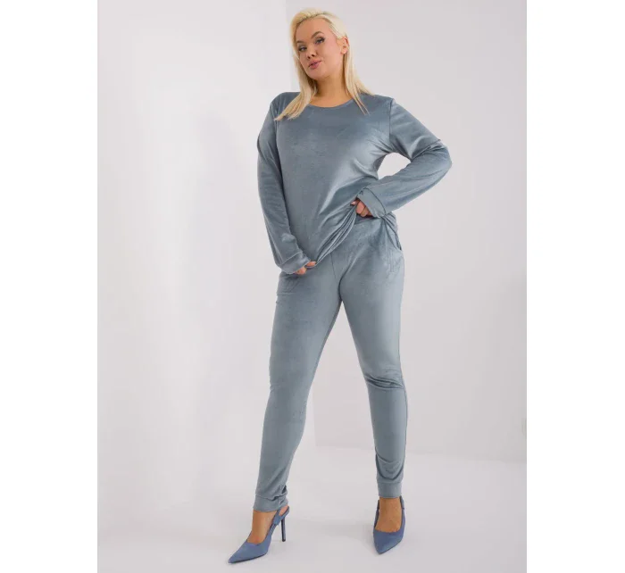 Souprava RV KMPL 6085.05 šedá modrá