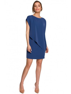 šaty modré  model 19916463 - STYLOVE