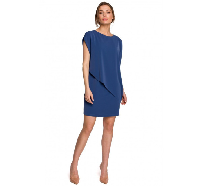 šaty modré  model 19916463 - STYLOVE