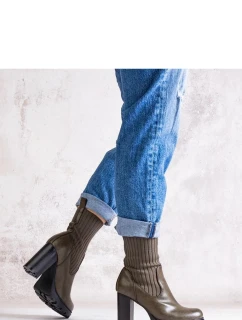 Boty na podpatku  model 205810 Solea