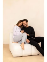 Pyžamo model 21272228 dlouhé/r 2XL Z25/26 dámské rozepínací - Regina