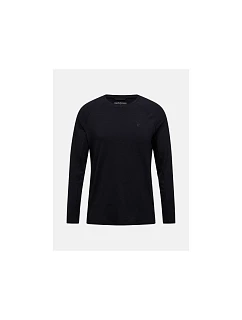 Termotriko PEAK PERFORMANCE Magic Crew Wool-blend Baselayer Men, černé
