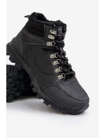 Zateplené Pánské Trekingové Boty Černé model 21679483 - EVENTO