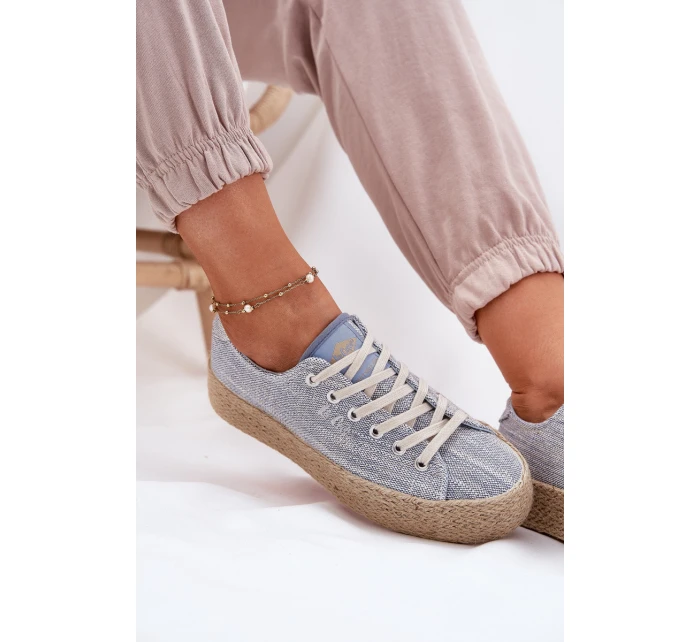 Dámské Tenisky Na Platformě S Pletením model 21693330 Světle Béžové - Lee Cooper