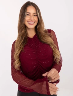 Bluzka IT BZ model 21480366 bordowy - FPrice