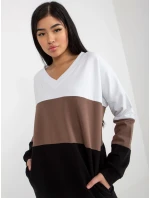 RV SK 8382 šaty.04 bílá a černá