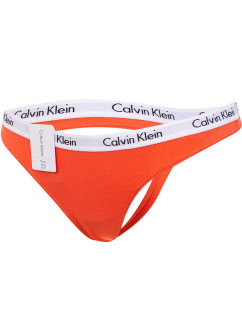 Calvin Klein Spodní prádlo Tanga 0000D1617E Orange