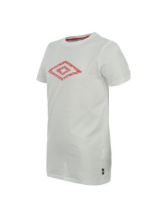 Umbro Cotton Logo T Shirt Boys White - Bílá / 11-12 - Umbro