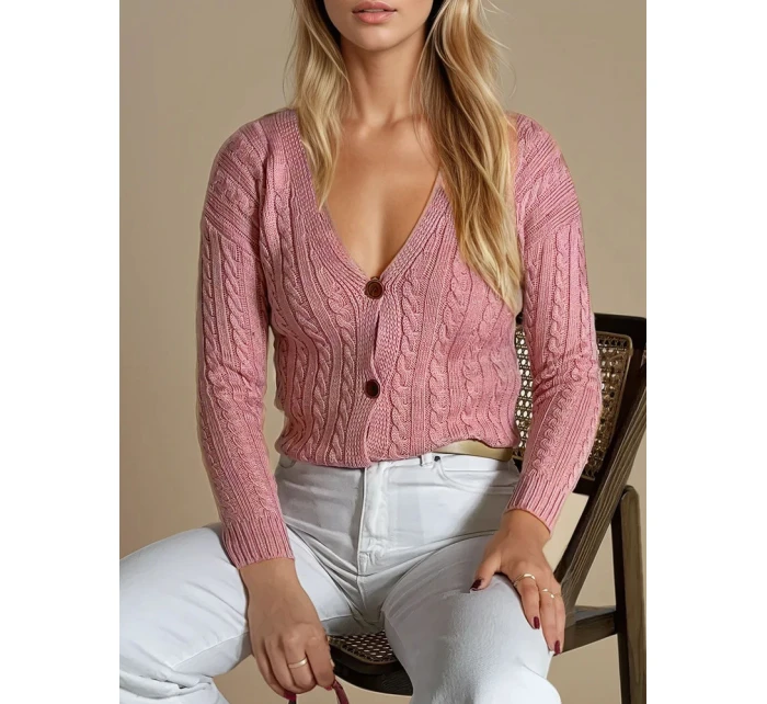 Dámský svetr růžový Dstreet model 21967026 - FashionStreet