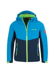 Trollkids Dětská softshellová bunda Kristiansand Jacket blue/ navy (320-117)