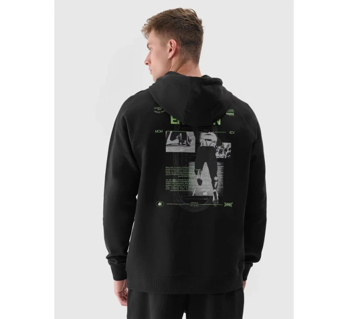 Pánská nepromokavá mikina s kapucí model 21432563 - 4F Pánská nepromokavá mikina s kapucí model 21432563 - 4F