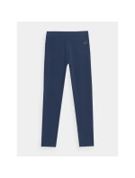 Dívčí elastické bavlněné legíny 4F Junior Dívčí elastické bavlněné legíny 4F Junior