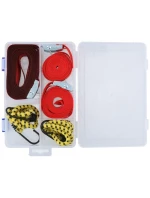 PŘEPRAVNÍ UPEVŇOVACÍ POPRUH S NAPÍNÁKEM A GUMAMI 5KS DUNLOP