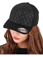Flexfit 6277Q 5 panelová kšiltovka "Diamond Quilted" 55.277Q black