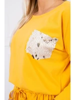 šaty s kapsami model 18743320 - K-Fashion šaty s kapsami model 18743320 - K-Fashion