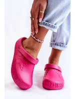 Dámské světlé pantofle Big Star II275007 fuchsie Dámské světlé pantofle Big Star II275007 fuchsie