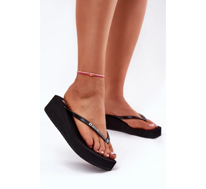 Dámské sandály na platformě Big Star model 21695331 černé - Big Star Shoes Dámské sandály na platformě Big Star model 21695331 černé - Big Star Shoes