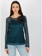 Dámská halenka a top LK KMPL model 18027256 námořní - FPrice